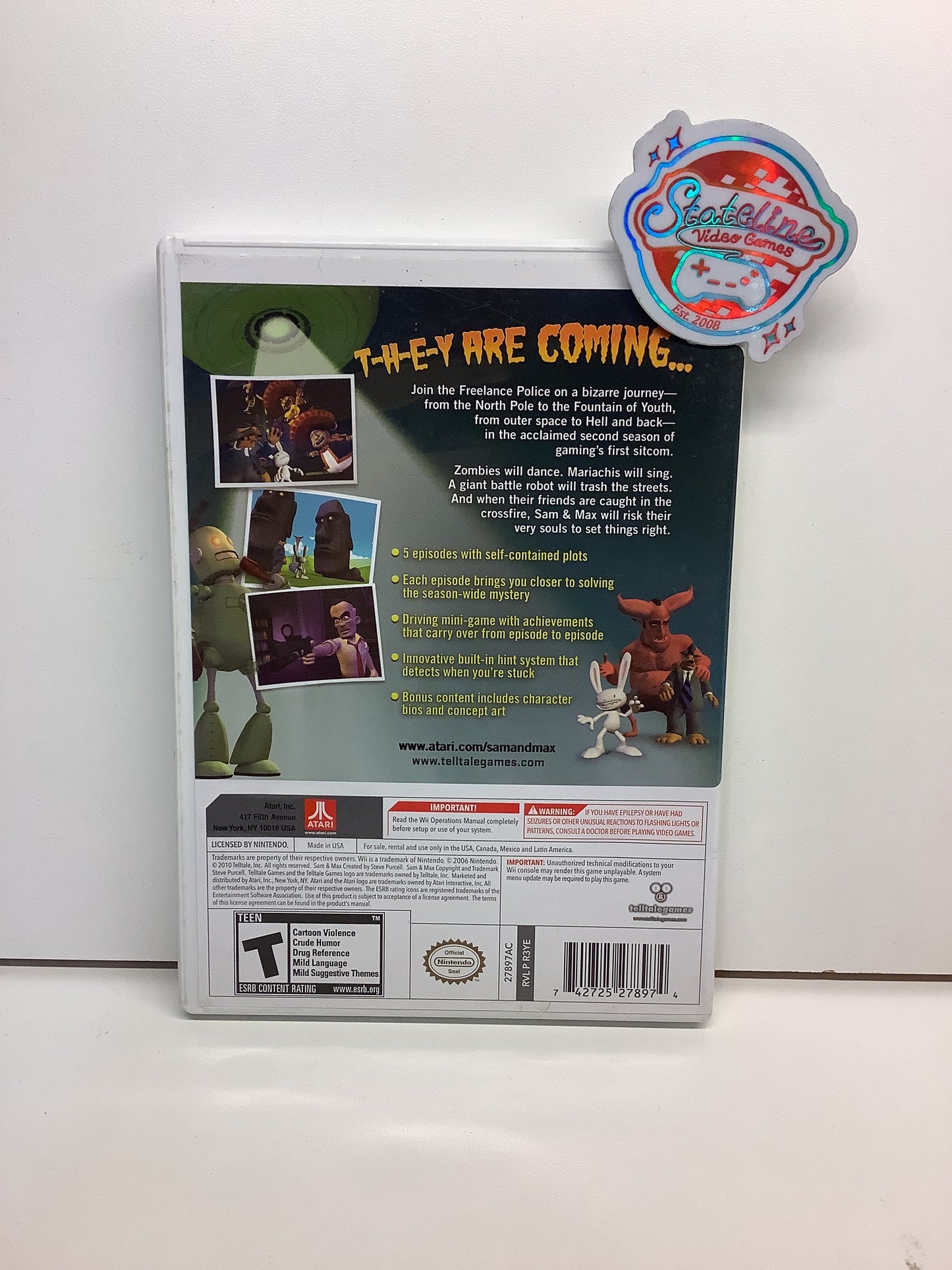 Sam & Max Season Two: Beyond Time and Space - Wii