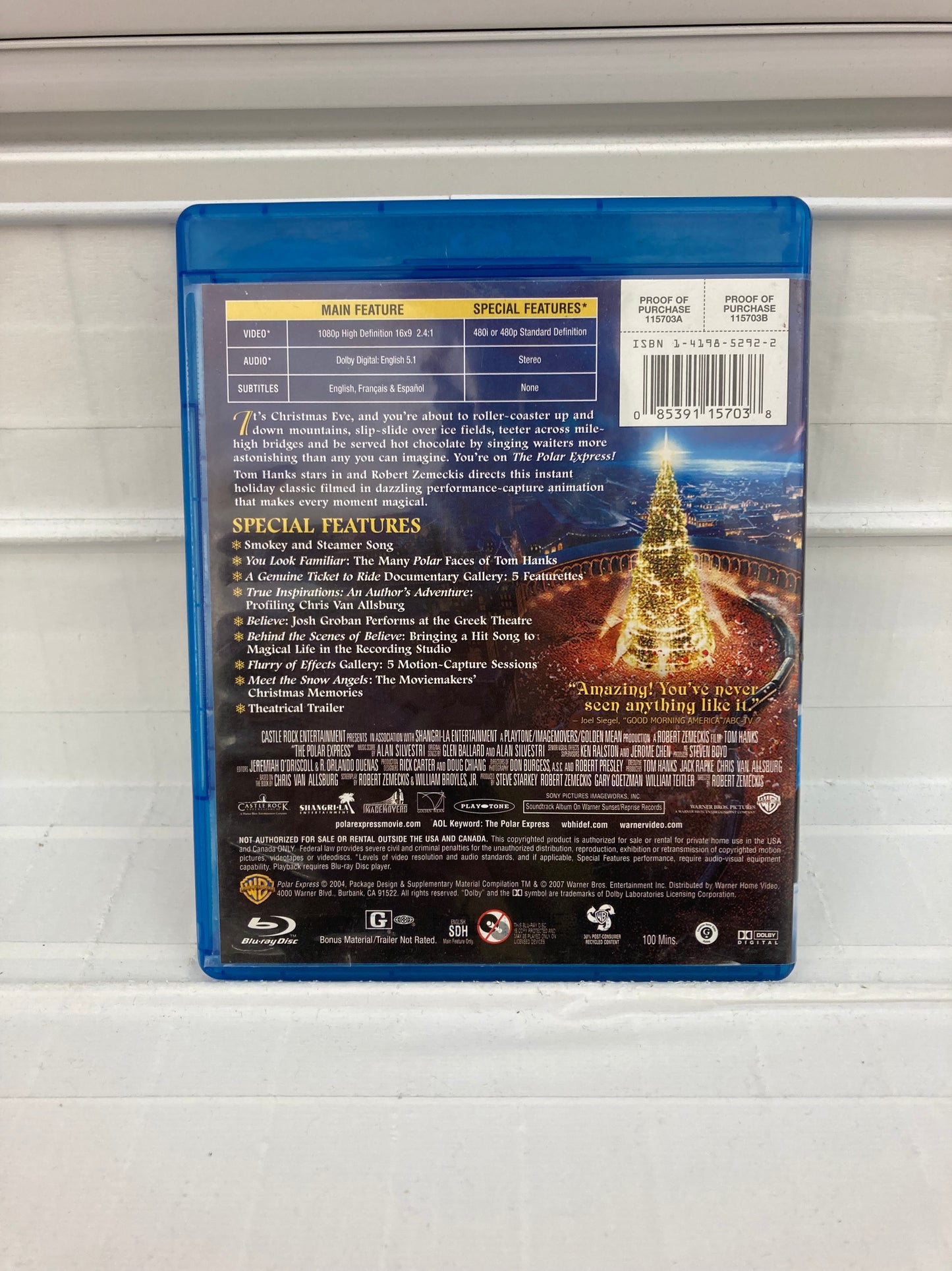 The Polar Express - Blu Ray