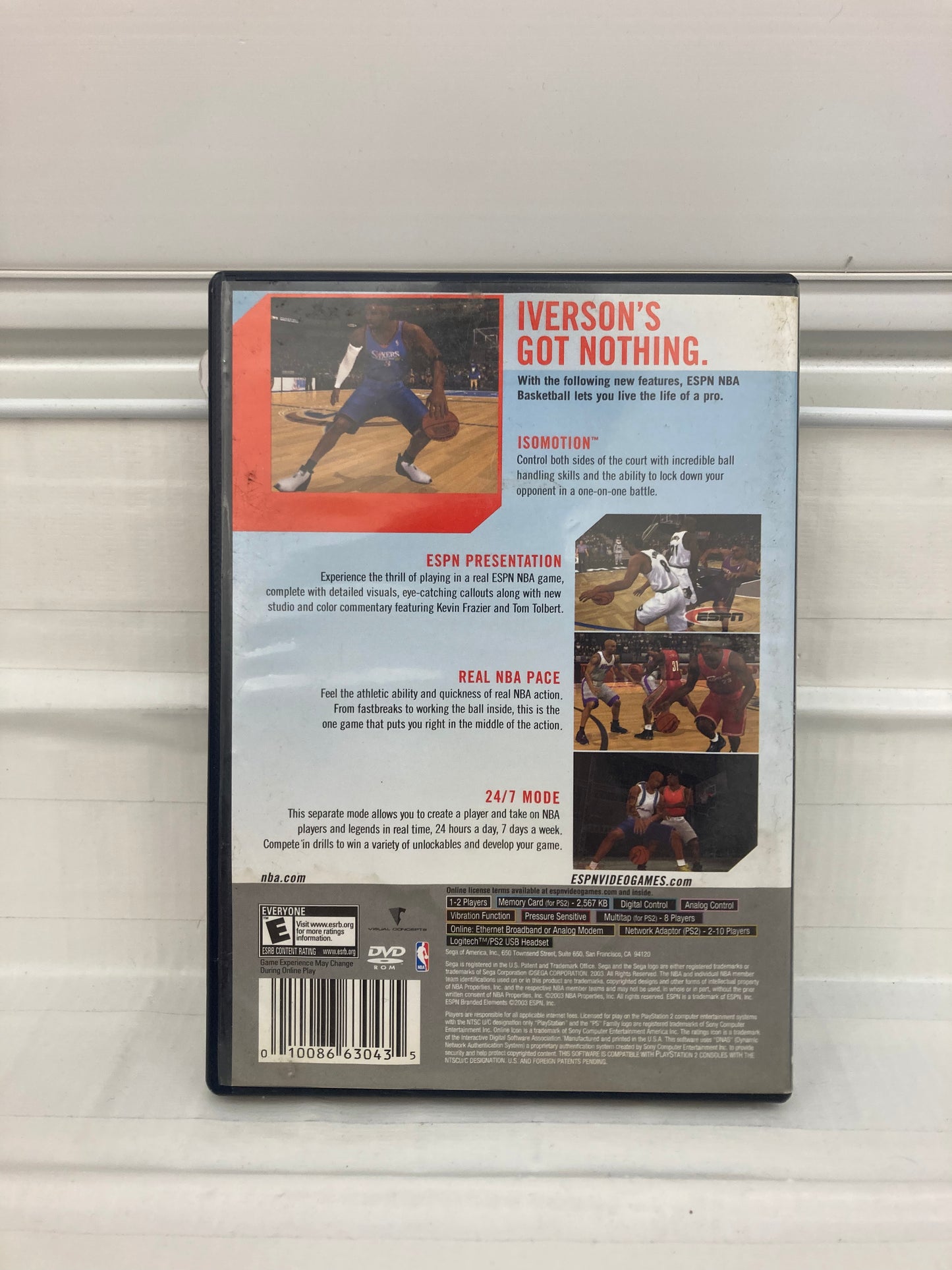 ESPN Basketball - Playstation 2