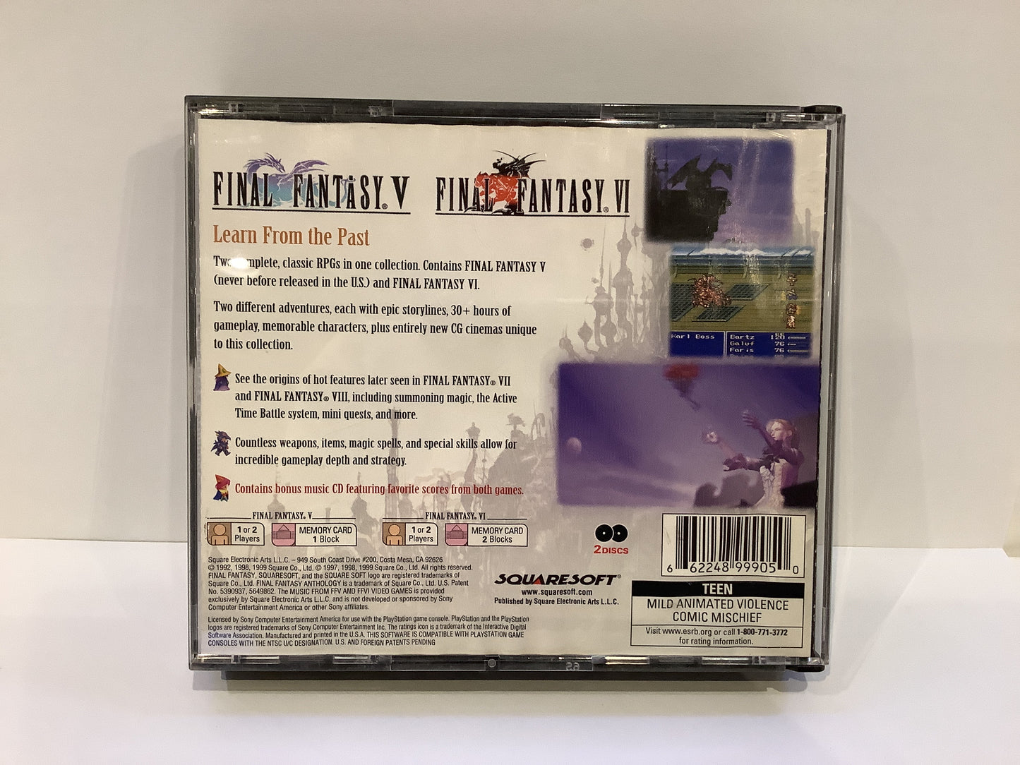 Final Fantasy Anthology - Playstation
