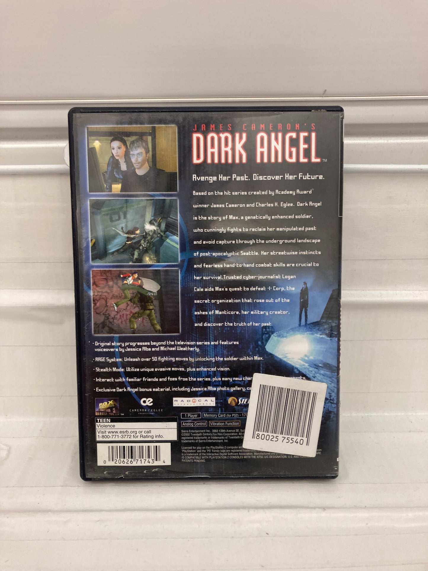 Dark Angel - Playstation 2