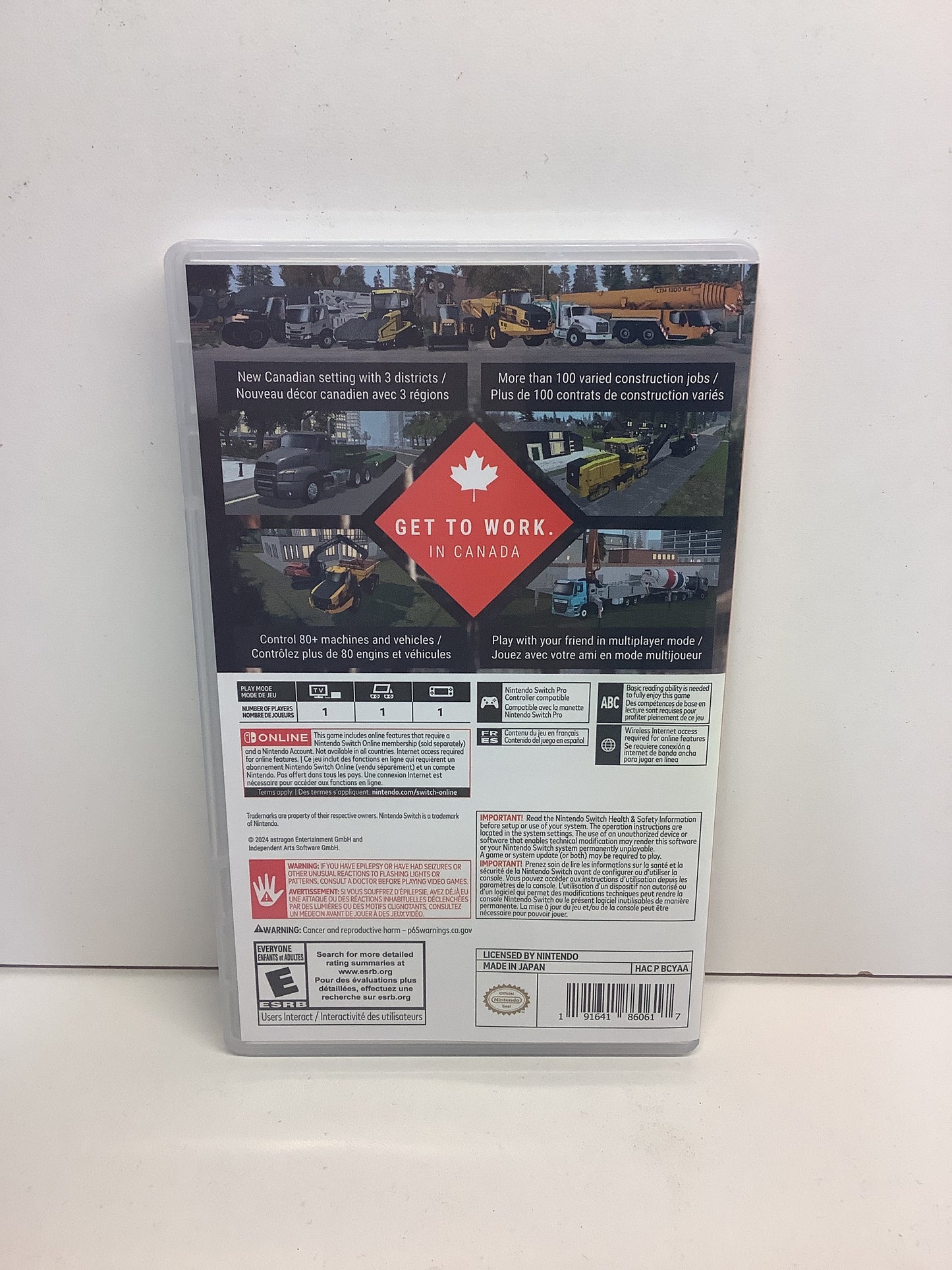 Construction Simulator 4 - Nintendo Switch