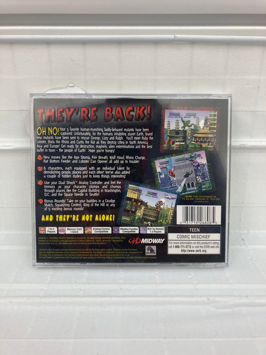 Rampage 2 Universal Tour - Playstation