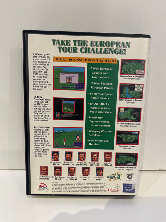 PGA European Tour - Sega Genesis