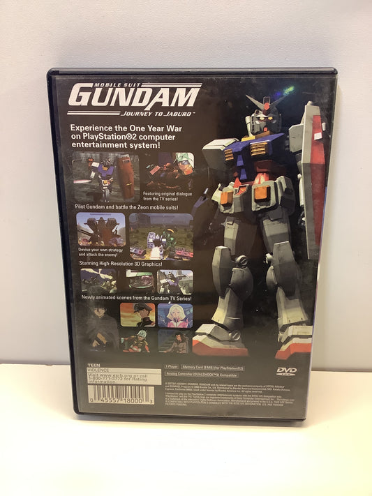 Mobile Suit Gundam Journey to Jaburo - Playstation 2