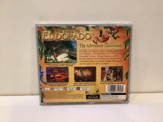 Gold and Glory The Road to El Dorado - Playstation