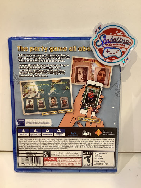 That's You - Playstation 4