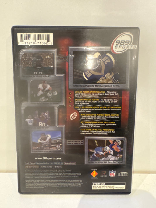NFL GameDay 2001 - Playstation 2