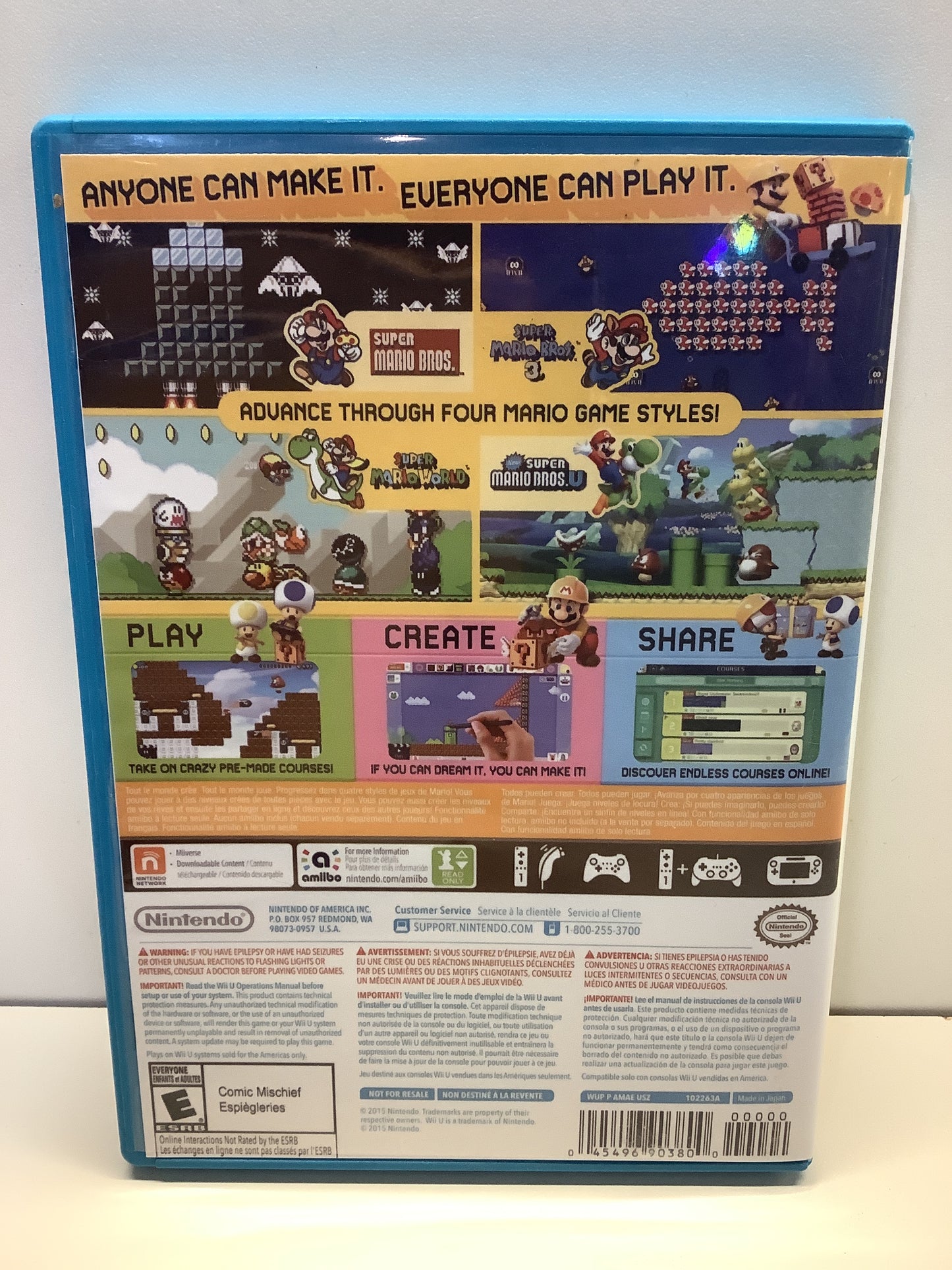 Super Mario Maker - Wii U