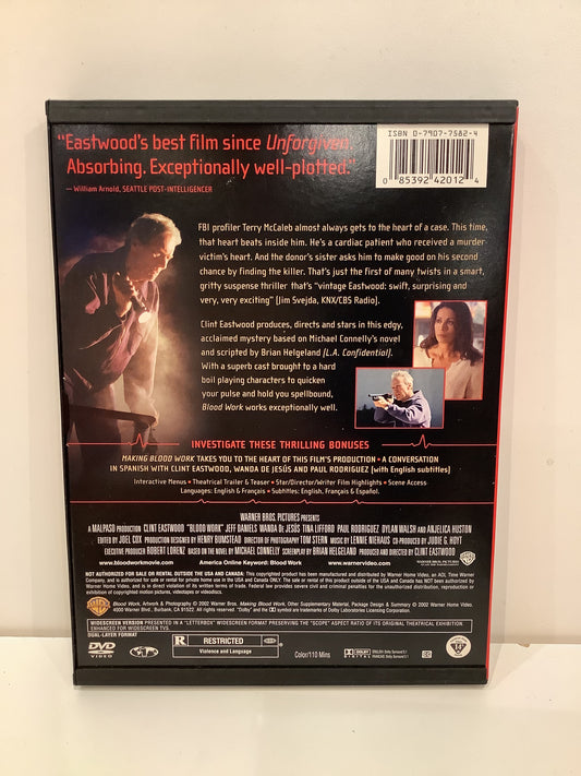 Blood Work - DVD