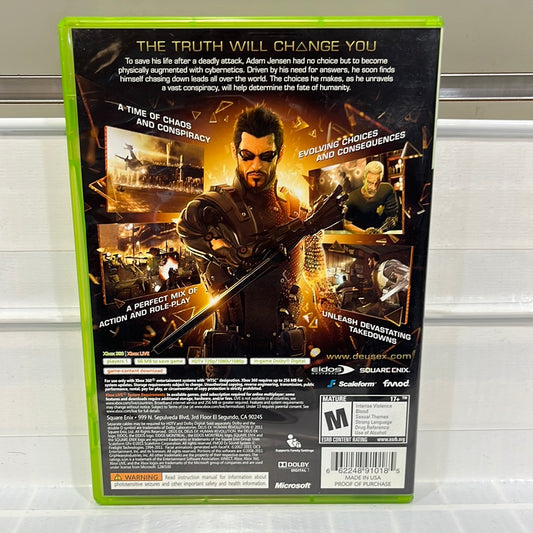 Deus Ex: Human Revolution - Xbox 360