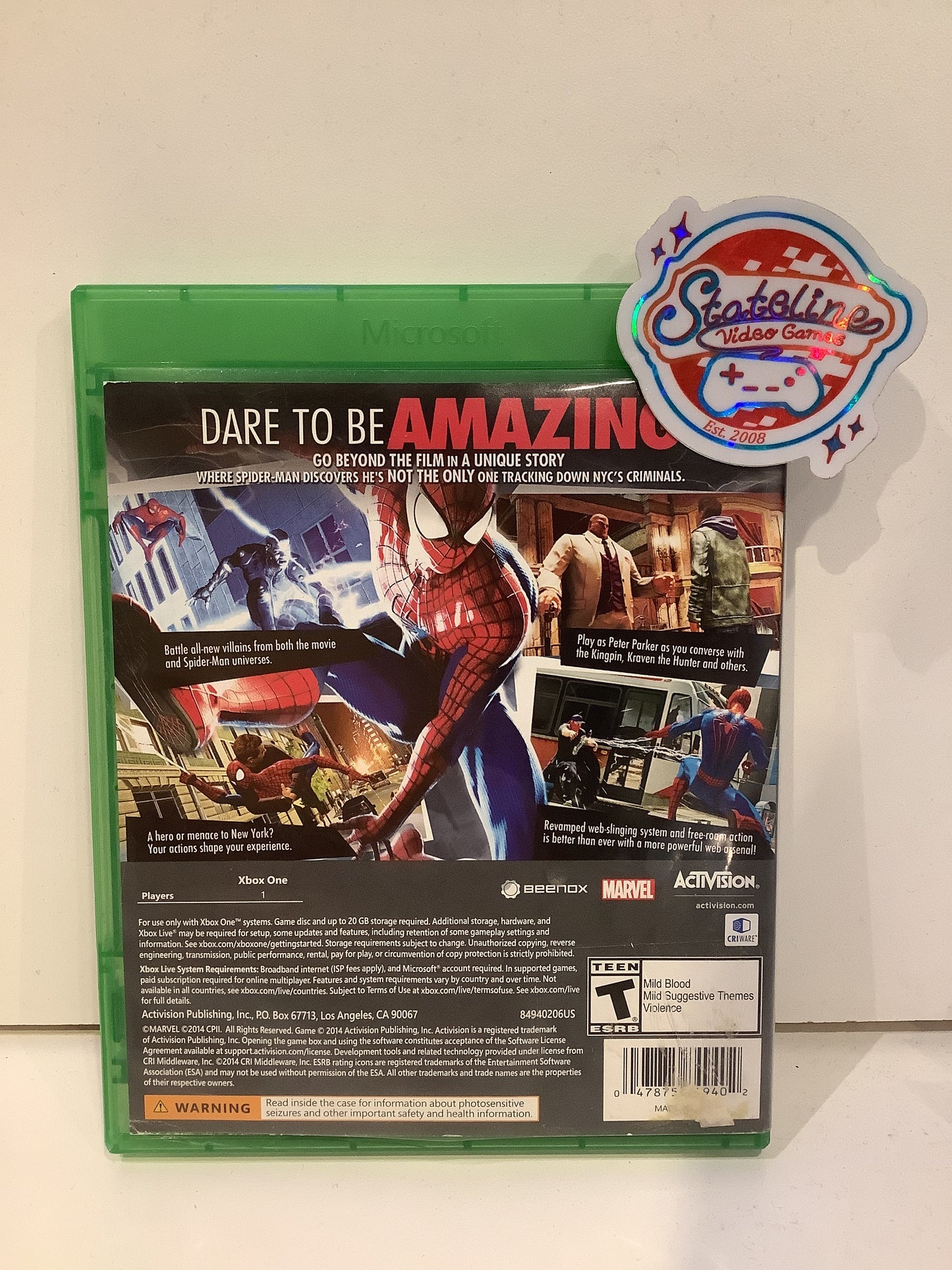 Amazing Spiderman 2 - Xbox One