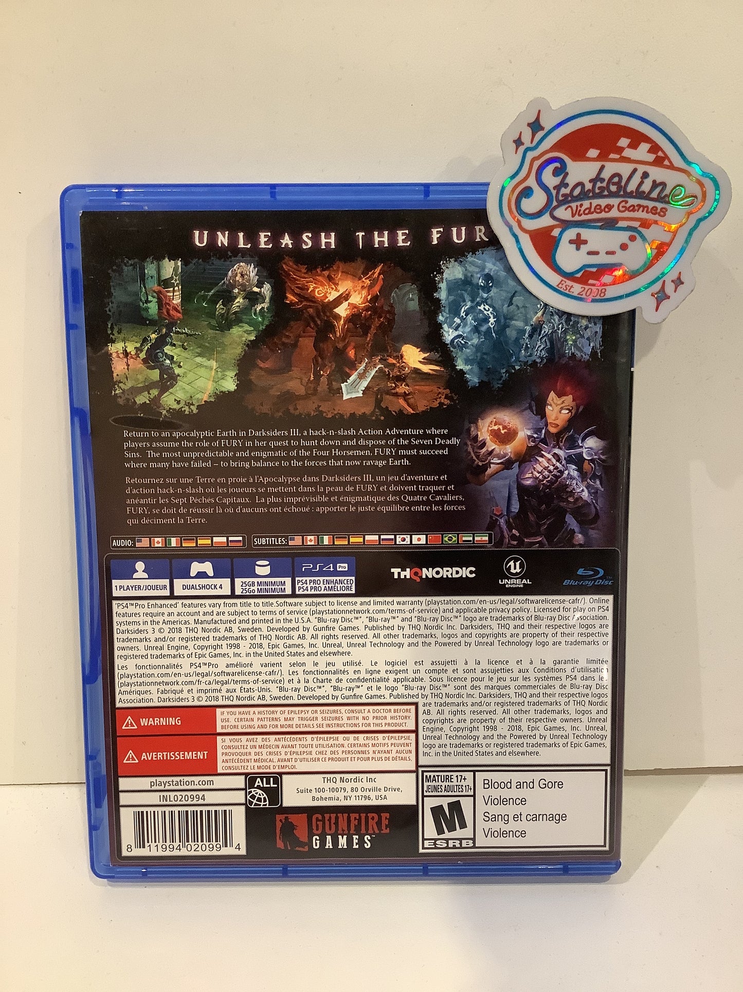 Darksiders III - Playstation 4