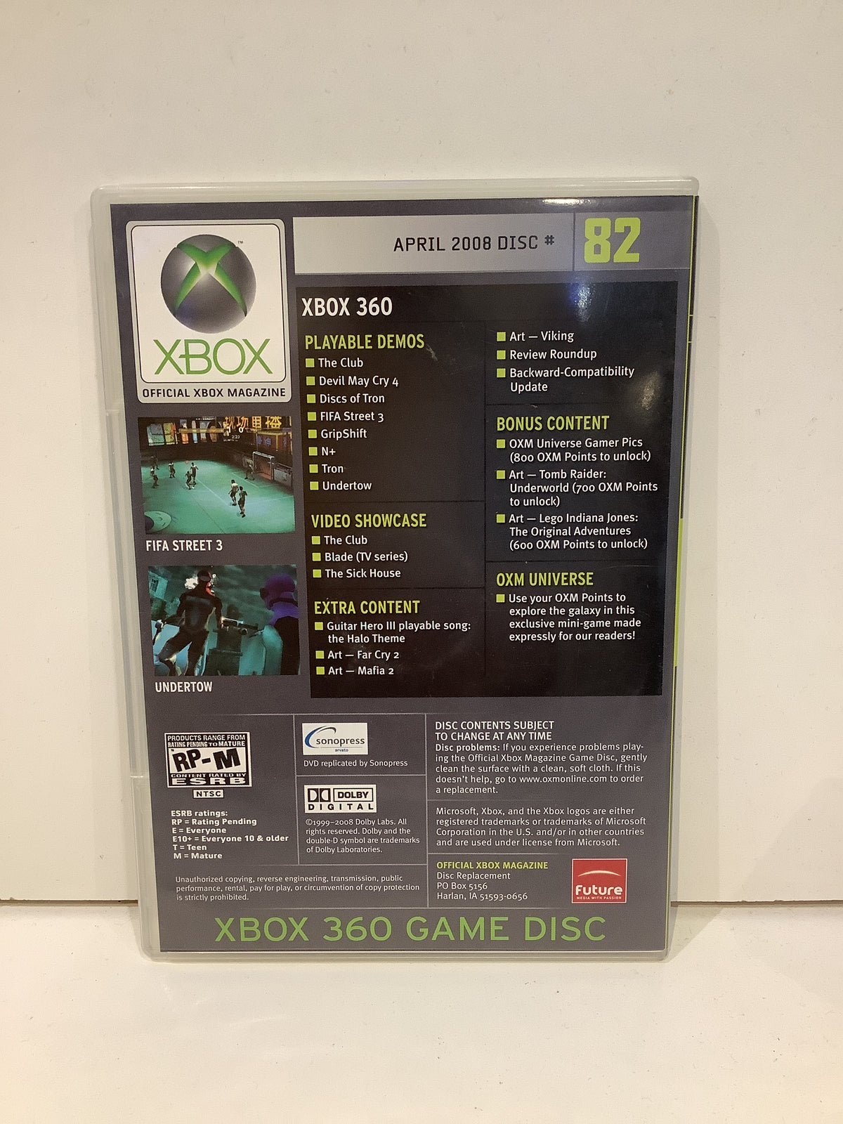 Official XBOX Magazine Demo Disc 82 - Xbox 360