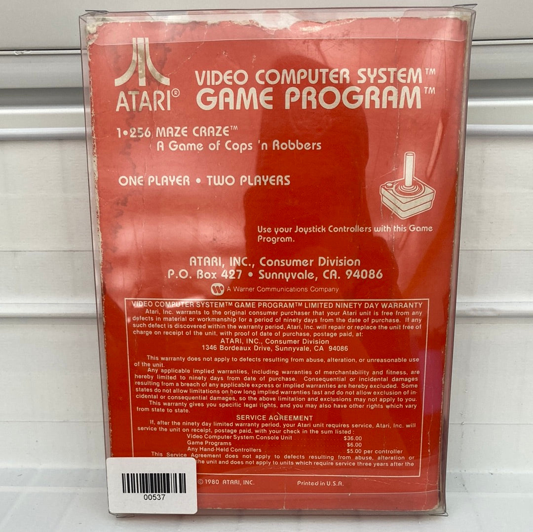 Maze Craze - Atari 2600