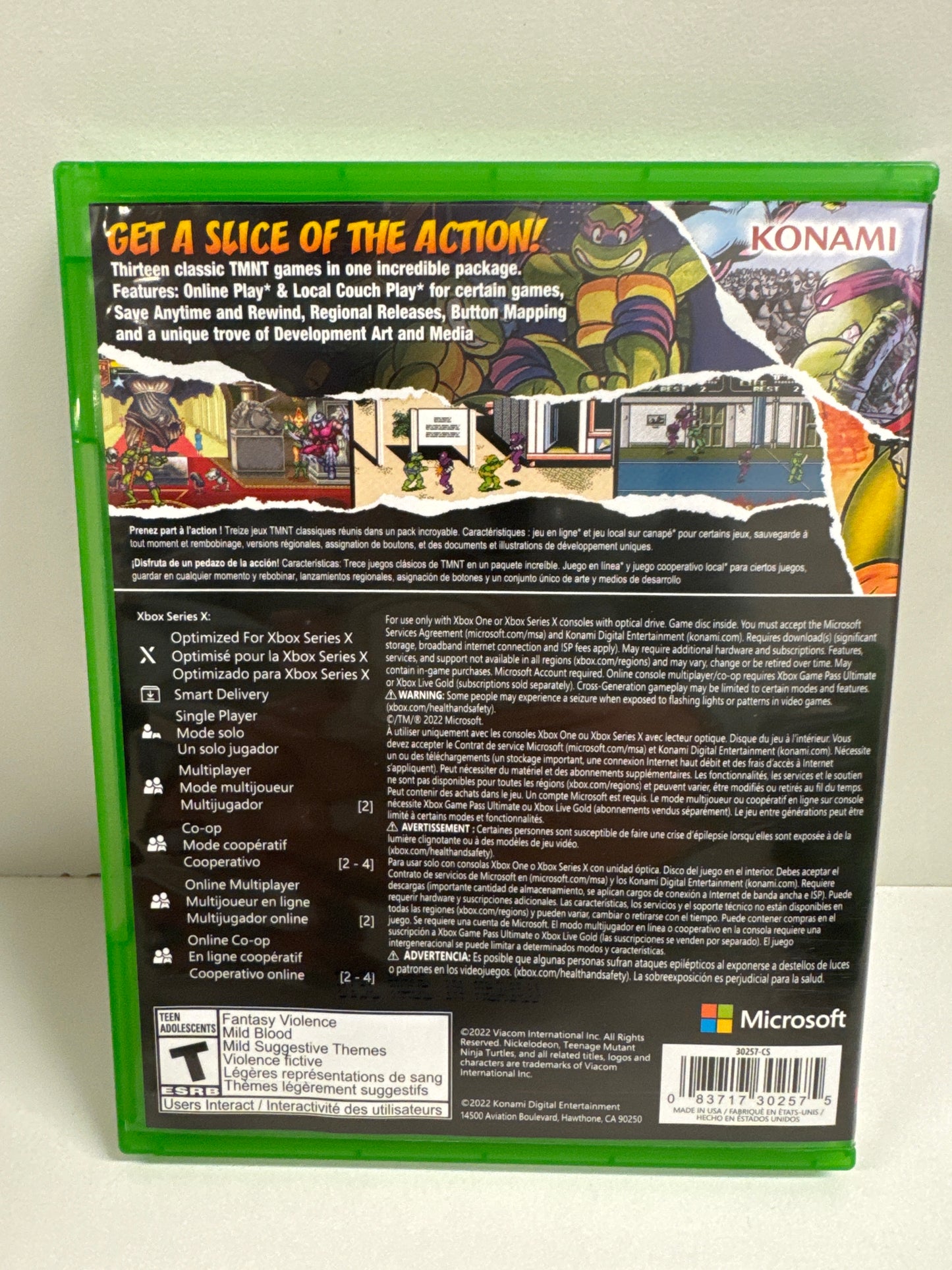 Teenage Mutant Ninja Turtles Cowabunga Collection - Xbox Series X