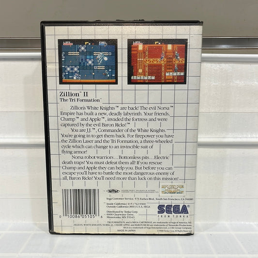 Zillion II - Sega Master System