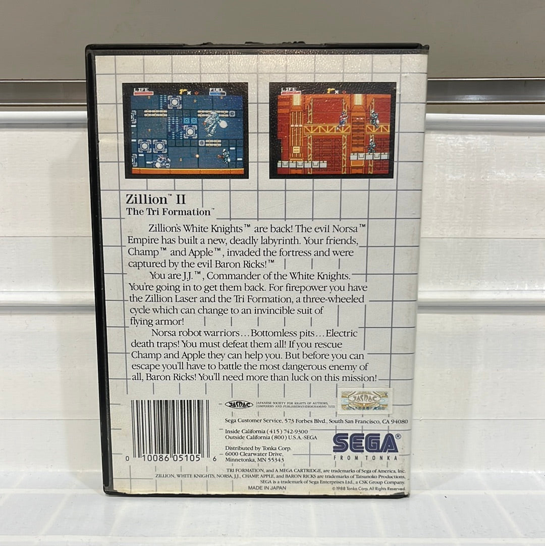 Zillion II - Sega Master System