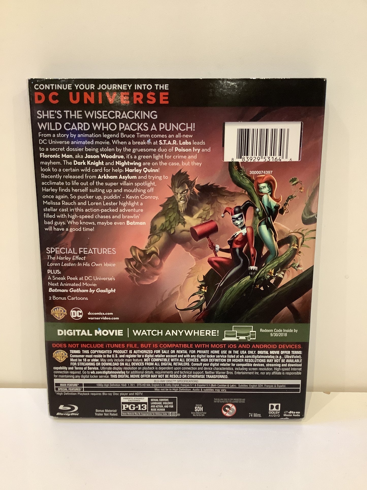 Batman and Harley Quinn - Blu-Ray