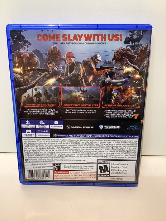 Back 4 Blood - Playstation 4