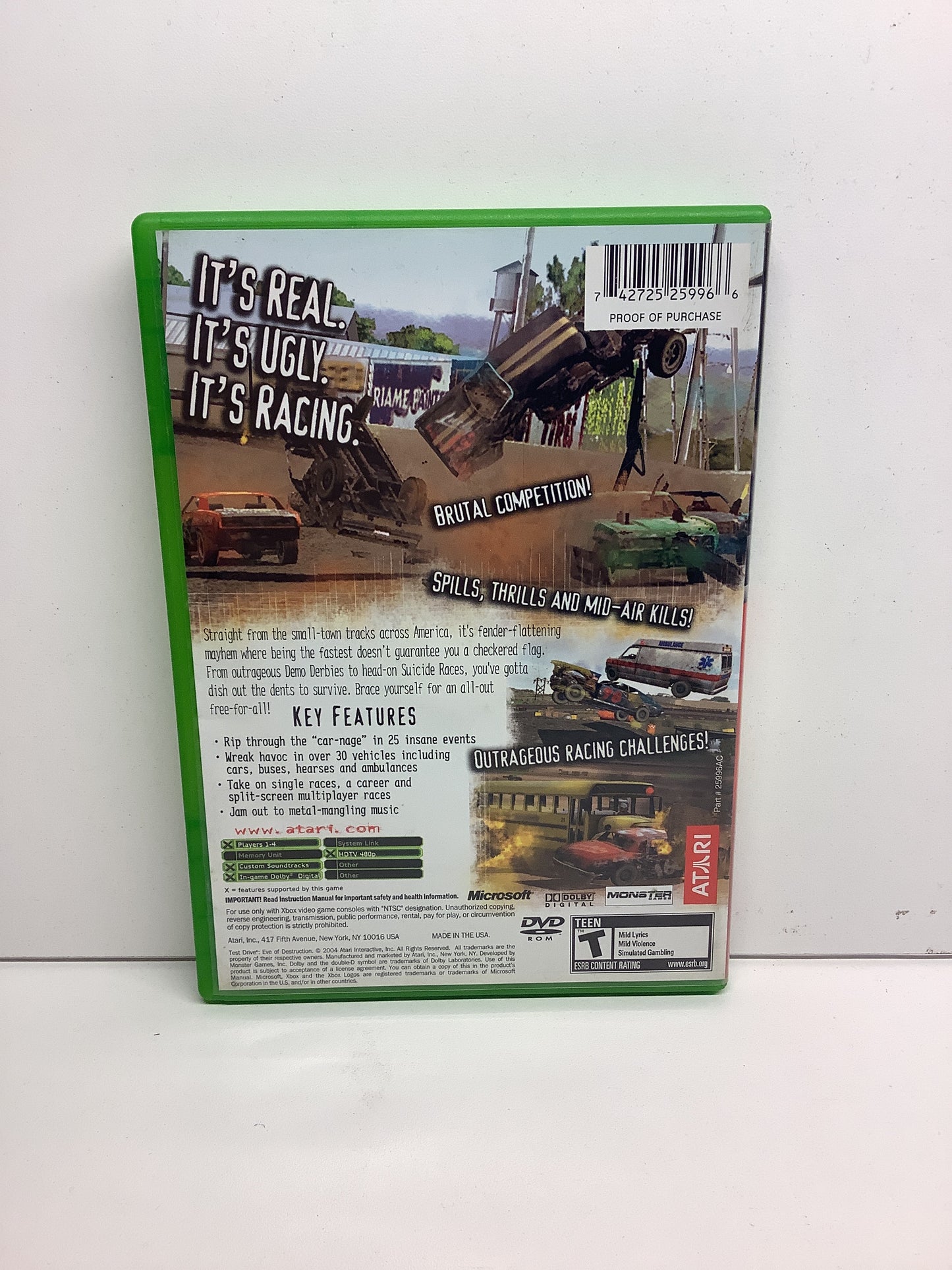 Test Drive Eve of Destruction - Xbox