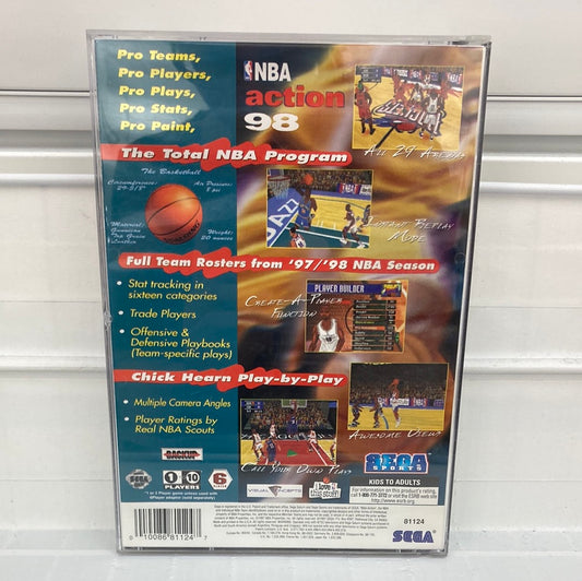 NBA Action 98 - Sega Saturn