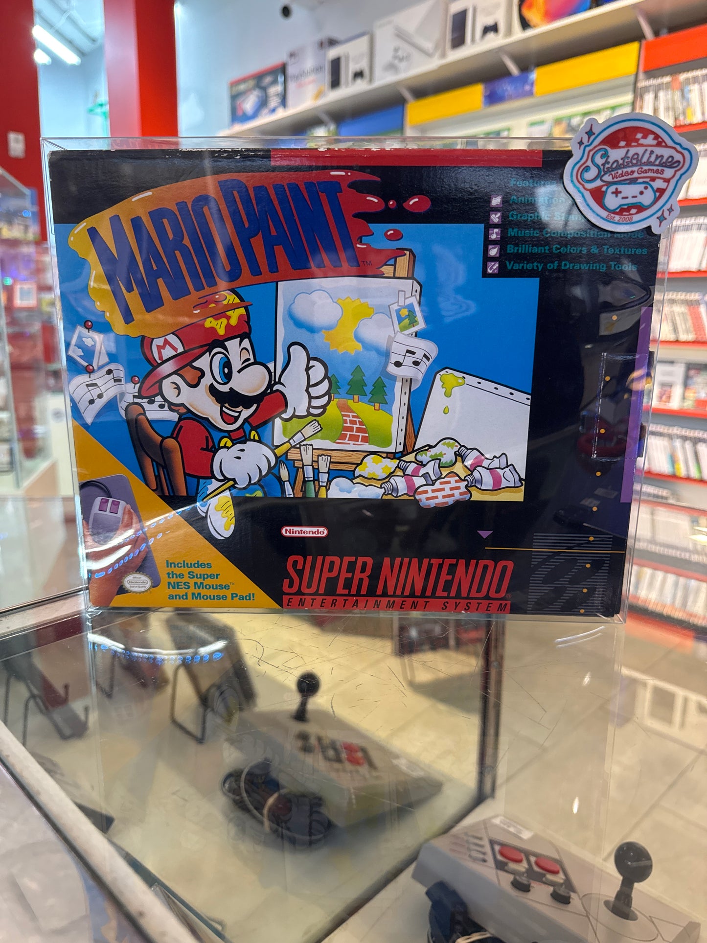 Mario Paint - Super Nintendo