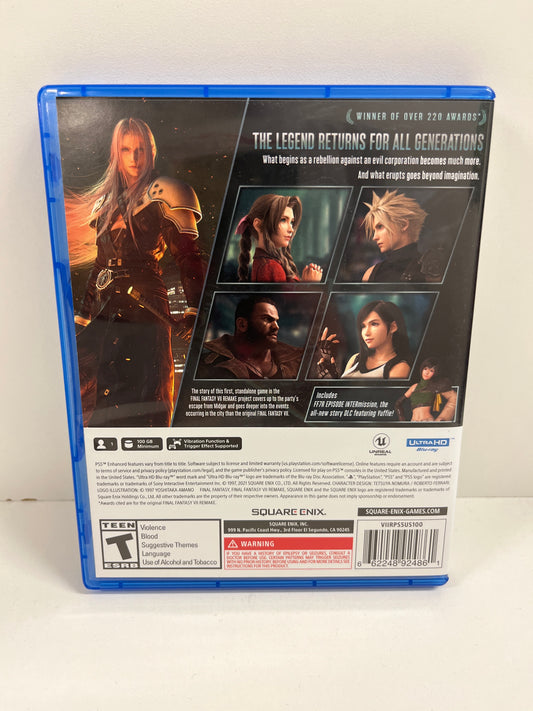 Final Fantasy VII Remake: Intergrade - Playstation 5