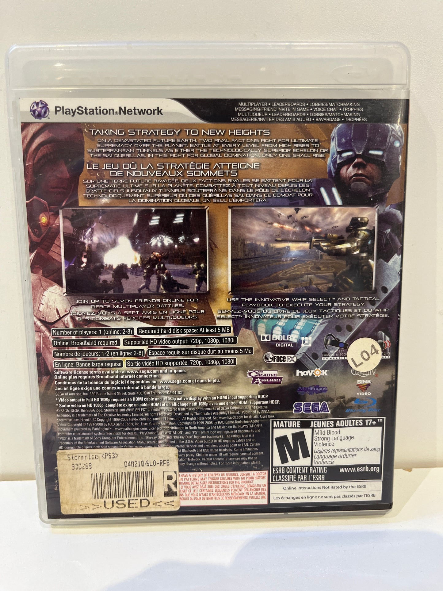 Stormrise - Playstation 3