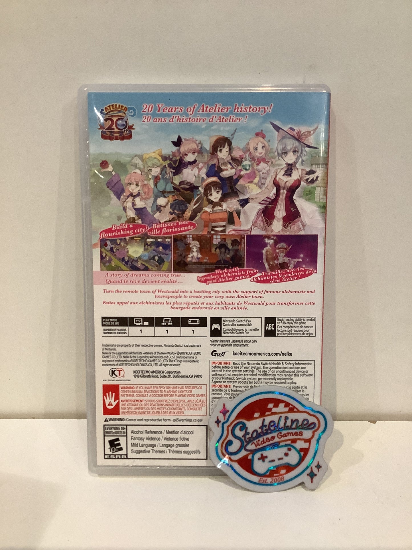 Nelke & The Legendary Alchemists: Ateliers of the New World - Nintendo Switch