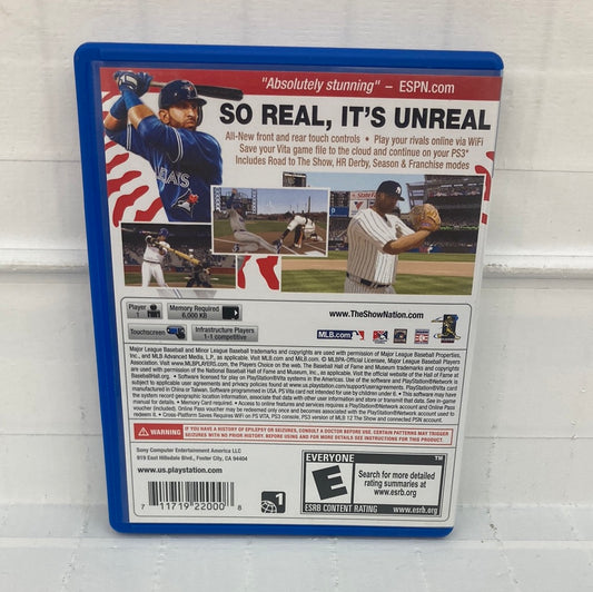 MLB 12: The Show - Playstation Vita