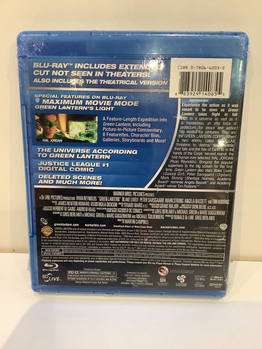 Green Lantern: Extended Cut - Blu-Ray