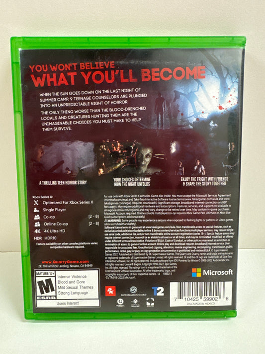 The Quarry - Xbox Series X