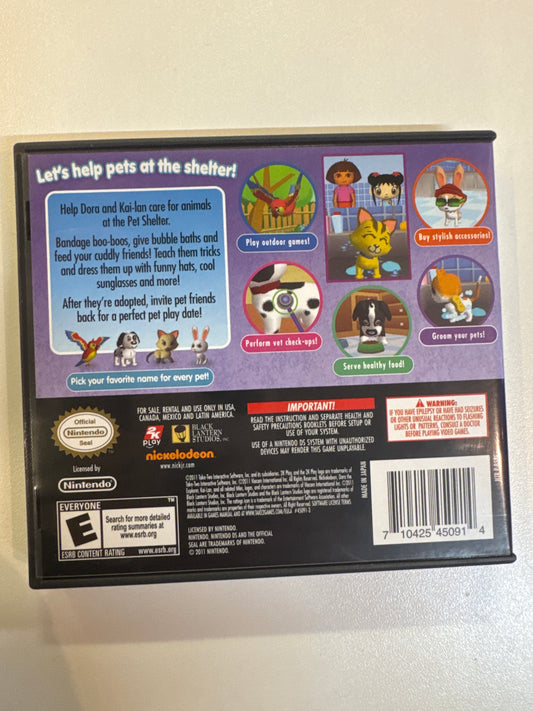 Dora & Kai-lans Pet Shelter - Nintendo DS
