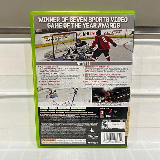 NHL 09 - Xbox 360