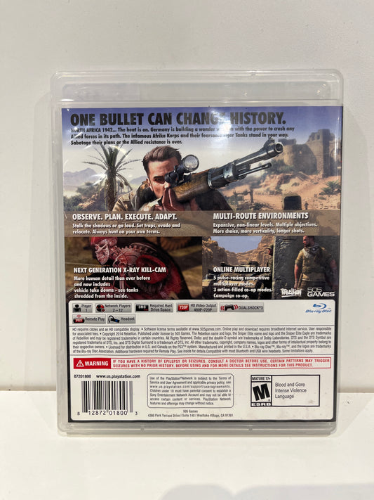 Sniper Elite III - Playstation 3