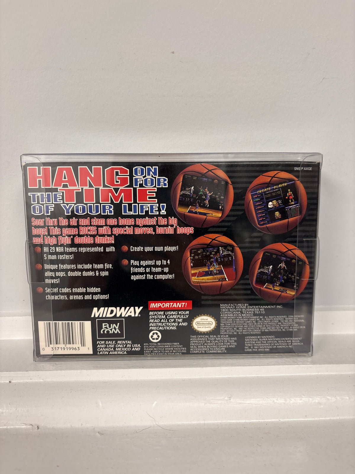 NBA Hang Time - Super Nintendo