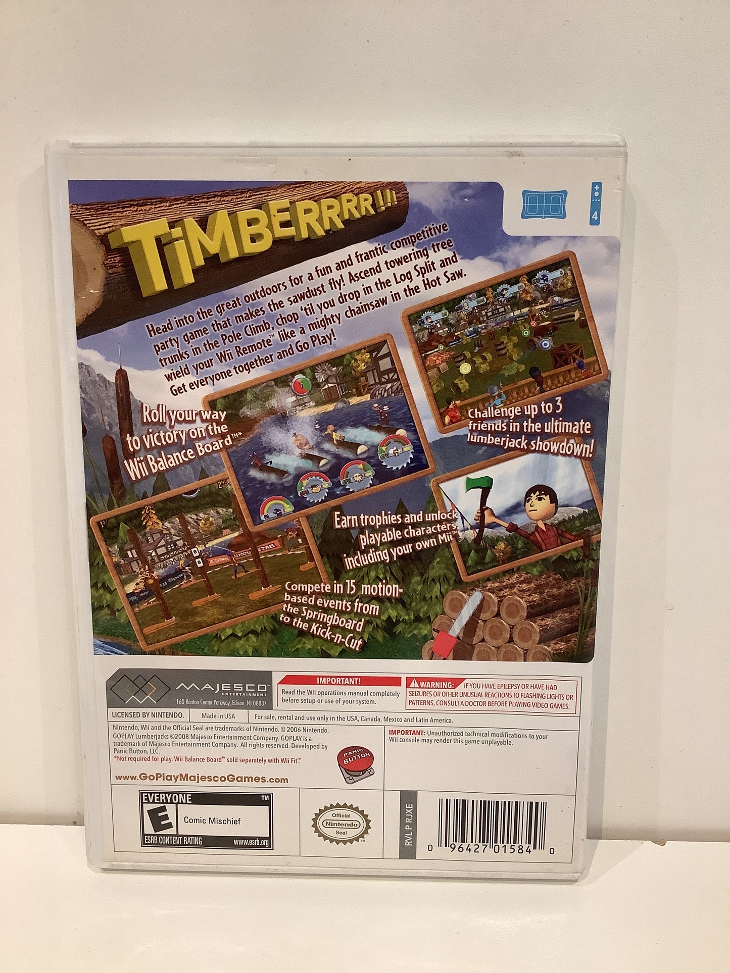 Go Play Lumberjacks - Wii