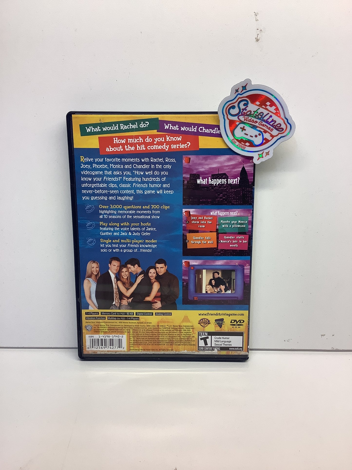 Friends The One With All The Trivia - Playstation 2