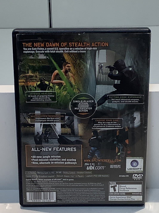 Splinter Cell Pandora Tomorrow - Playstation 2