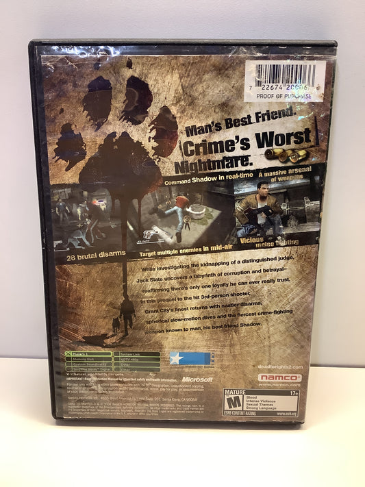 Dead to Rights 2 - Xbox