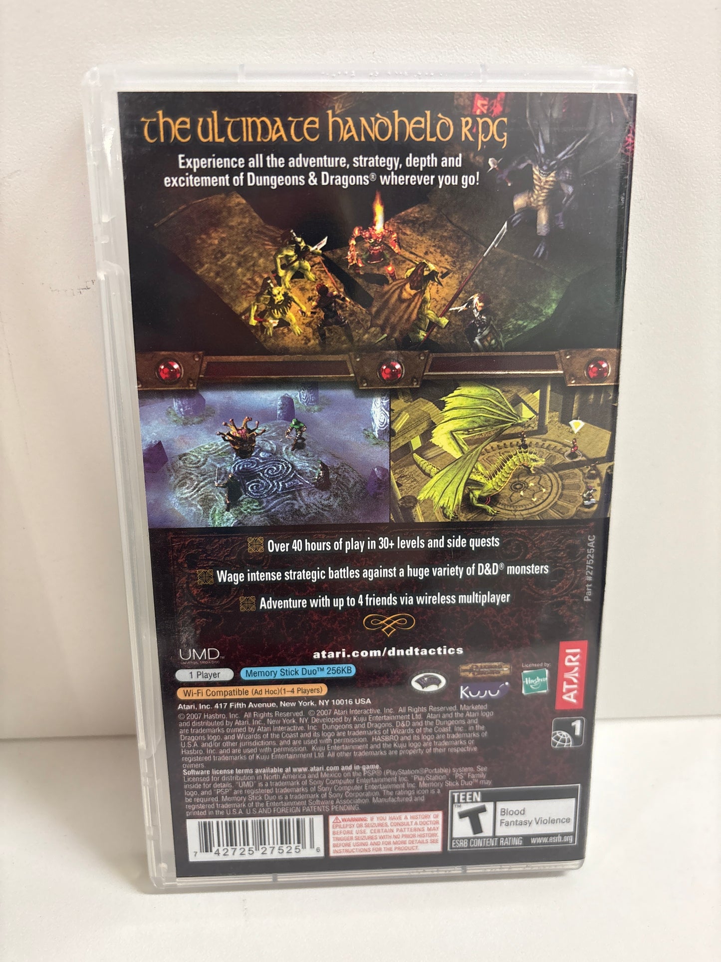 Dungeons & Dragons Tactics - PSP