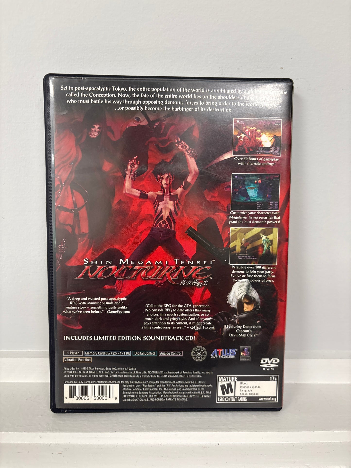 Shin Megami Tensei: Nocturne Limited Edition - Playstation 2