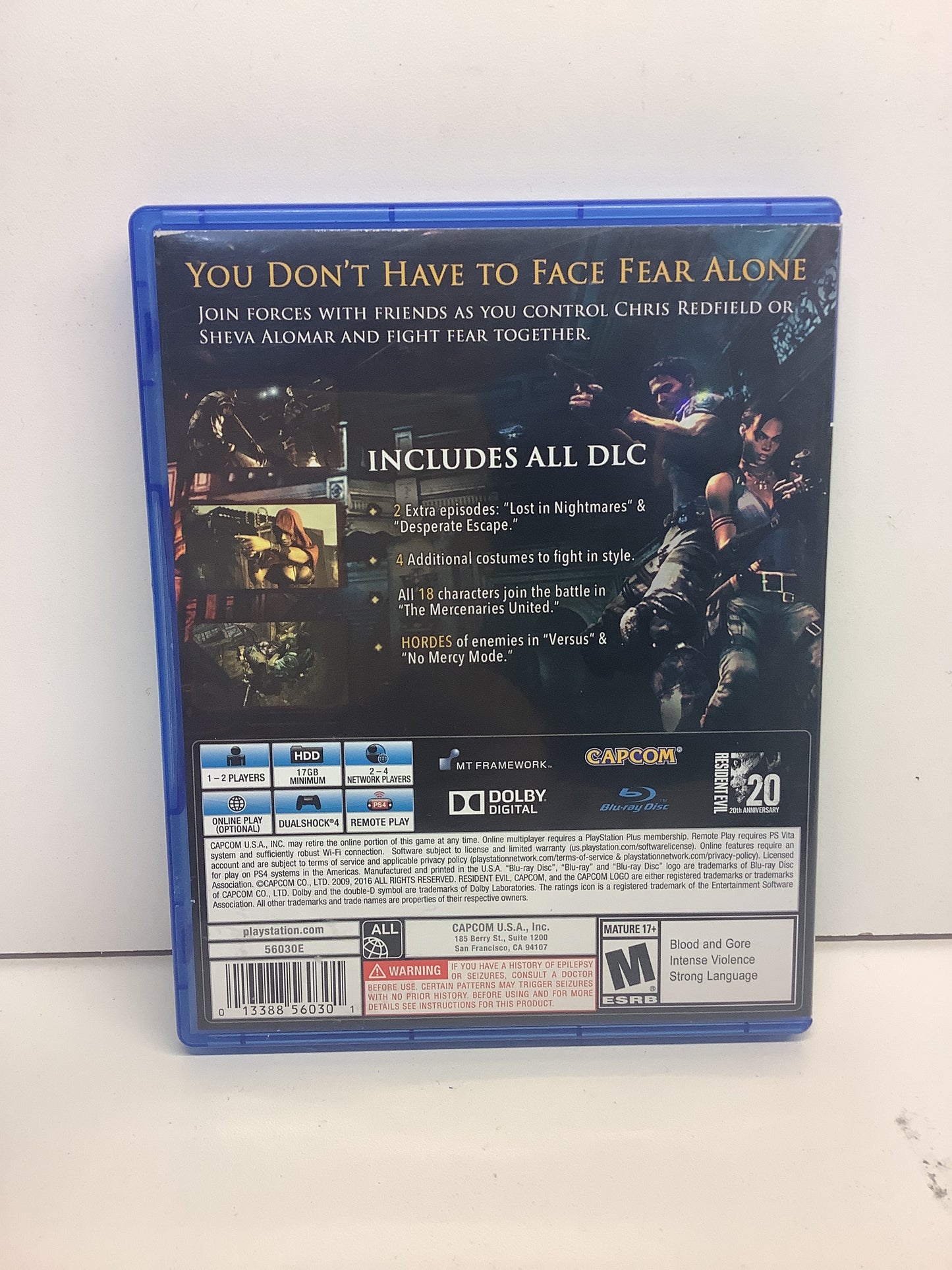 Resident Evil 5 - Playstation 4