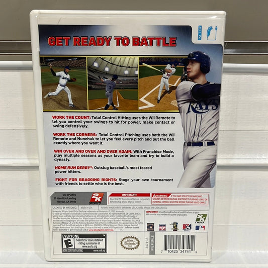 Major League Baseball 2K10 - Wii