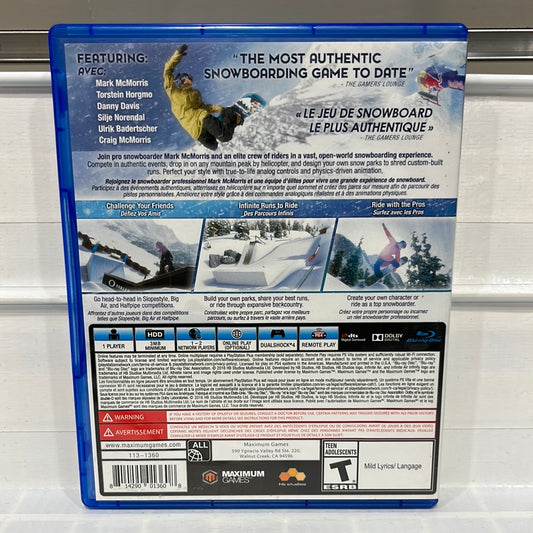 Mark McMorris Infinite Air - Playstation 4