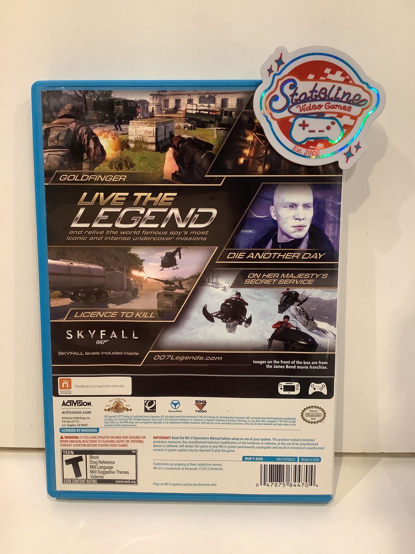 007 Legends - Wii U