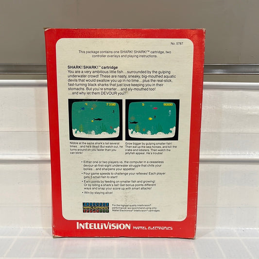 Shark! Shark! - Intellivision