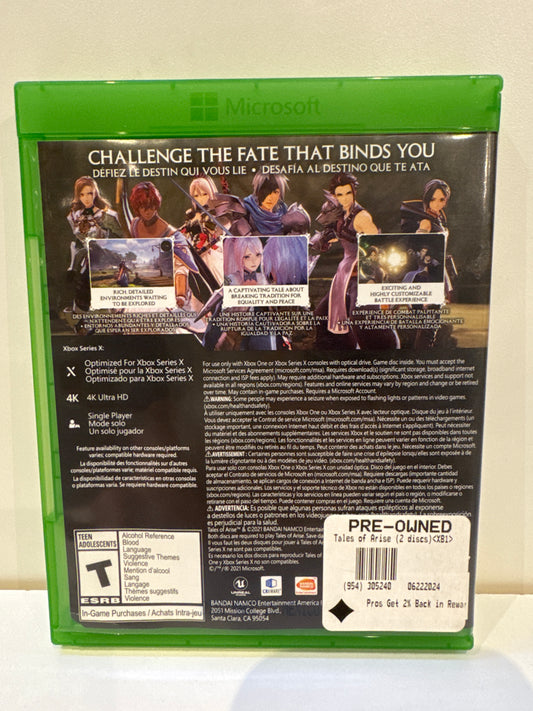 Tales of Arise - Xbox Series X