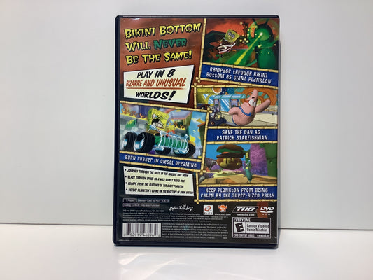 SpongeBob SquarePants Creature from Krusty Krab - Playstation 2